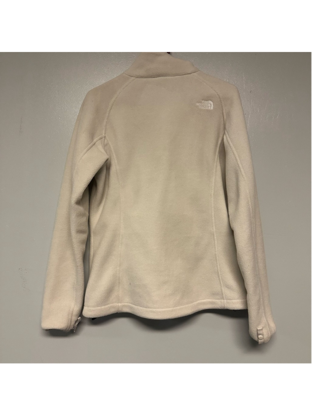 The North Face Fleece Jacket Women’s size Medium Beige cream - Picture 4 of 8